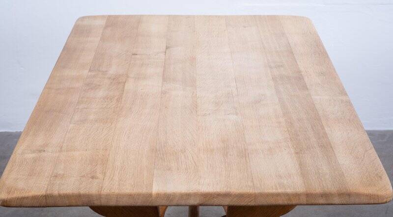 Vintage Oak Dining Table by Henning Kjærnulf, Denmark, 1960s