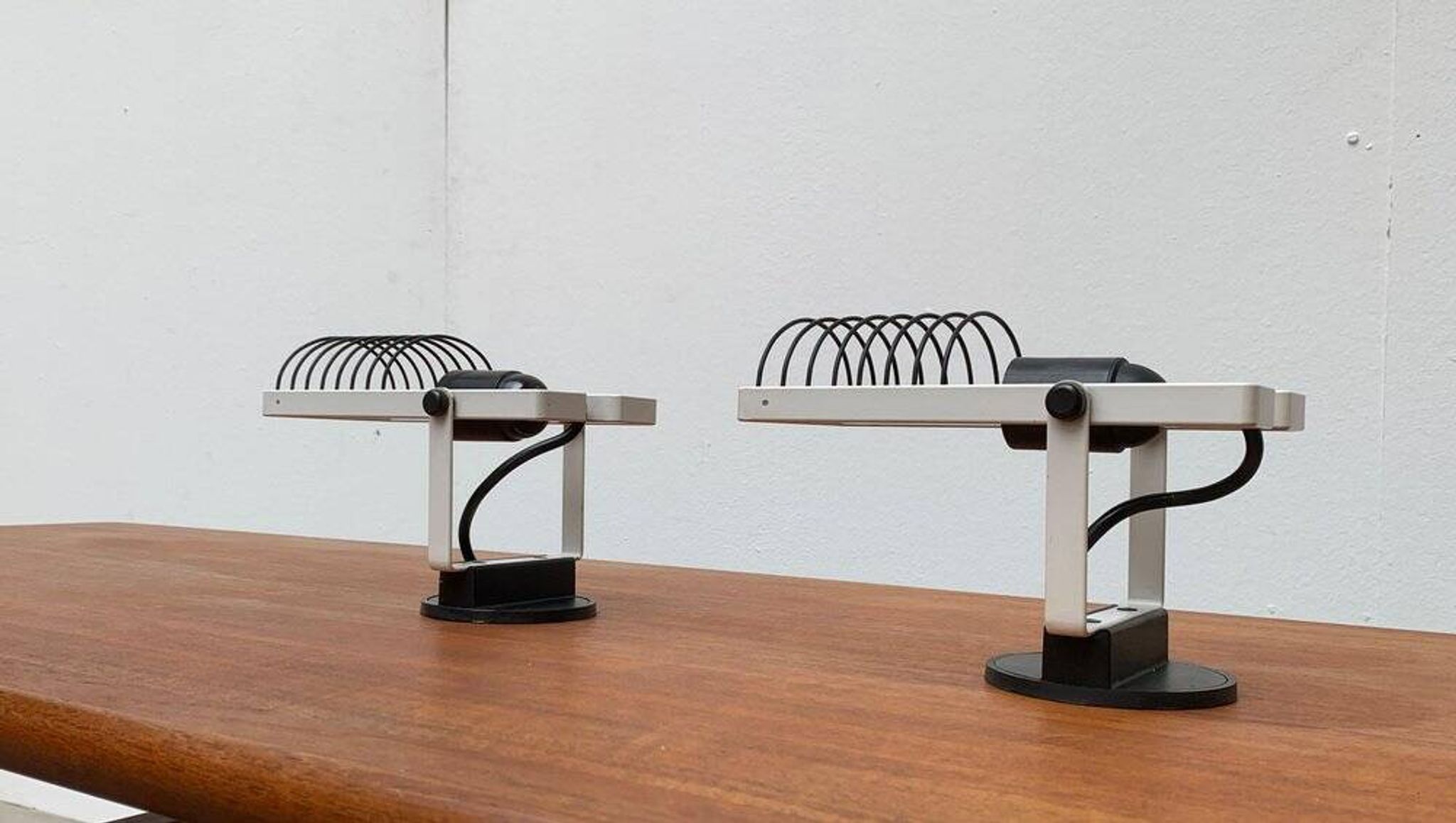 Sintesi wall sconces vintage spotlights by Ernesto Gismondi for Artemide, set of 2