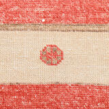 Tapis turc rouge pâle, 75x385cm
