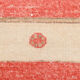 2x12 pale red turkish runner rug, 75x385cm