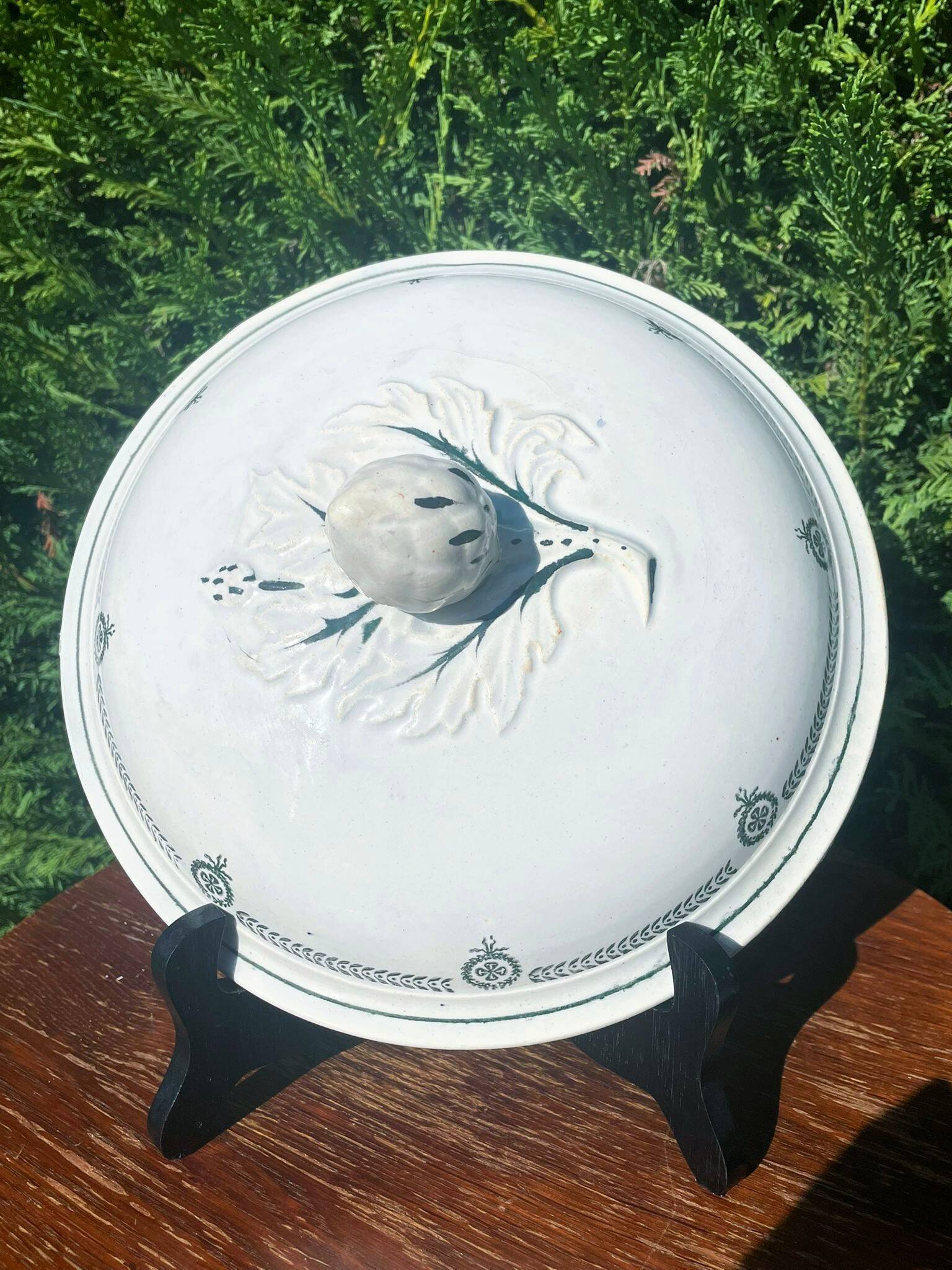 Castres earthenware soup tureen