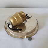 Ceiling lamp flowers in molded glass