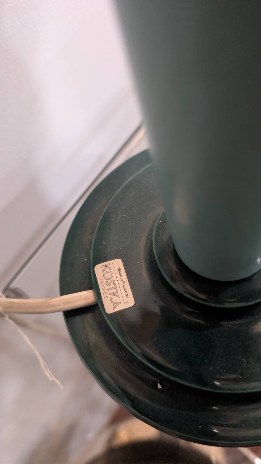 Vintage table lamp Kostka