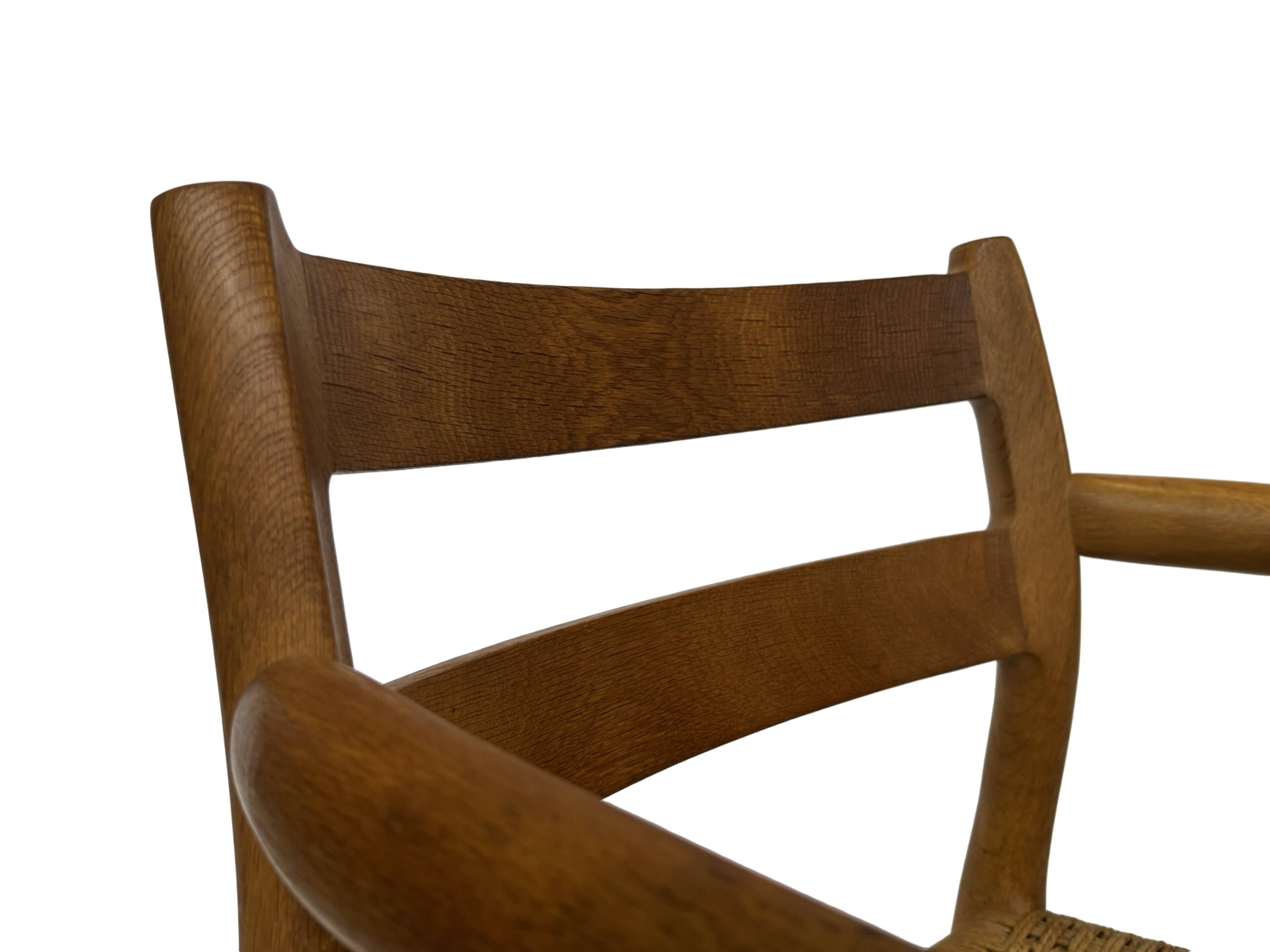 Vintage Niels Otto Moller Armchair Model 67 in Oak Danish Design