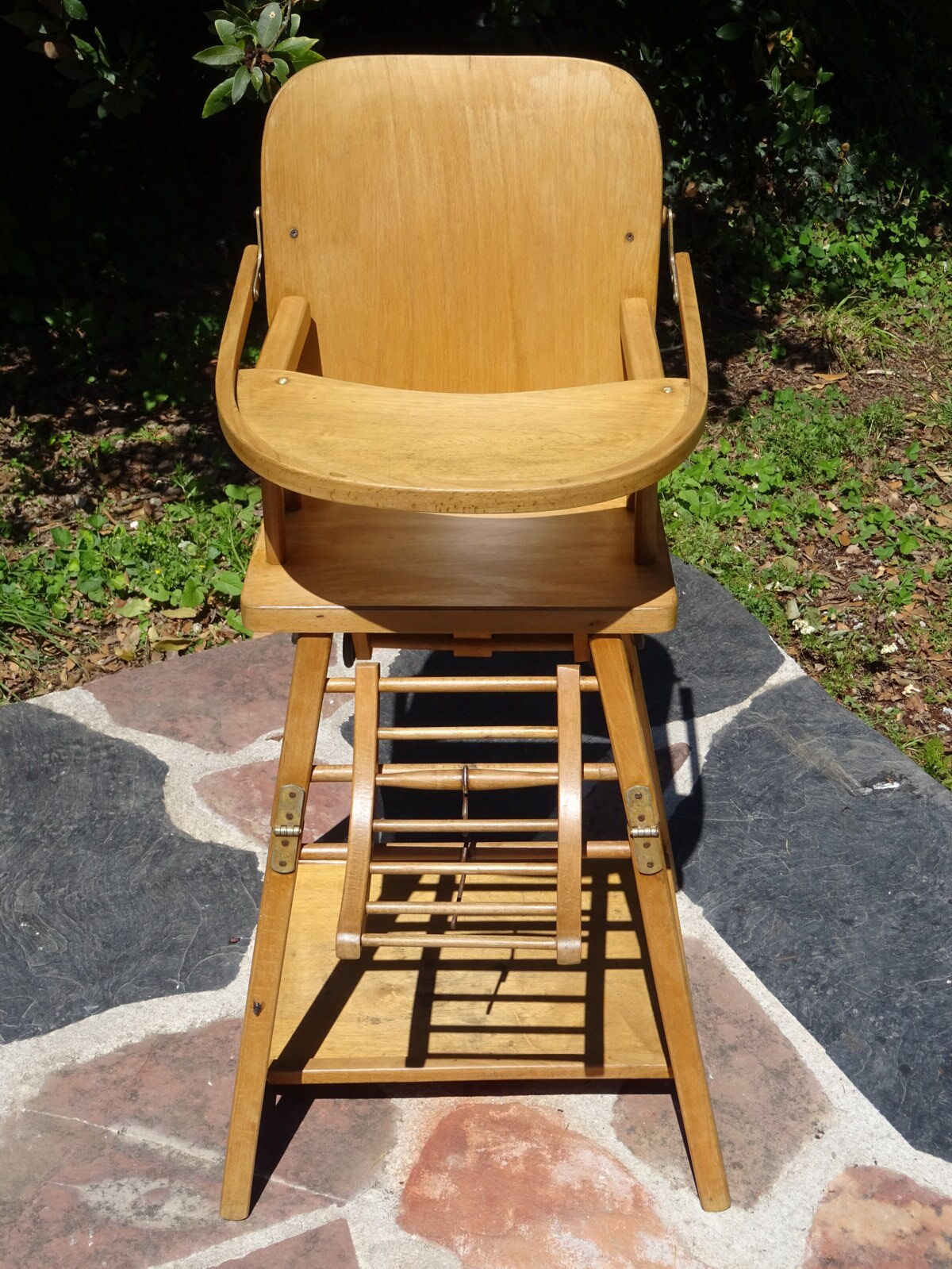 Chaise haute bébé Baumann