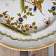 Old plate reproduction Old Moustiers 70s decorations Moustiers