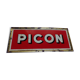 Plaque publicitaire authentique en tôle " PICON "