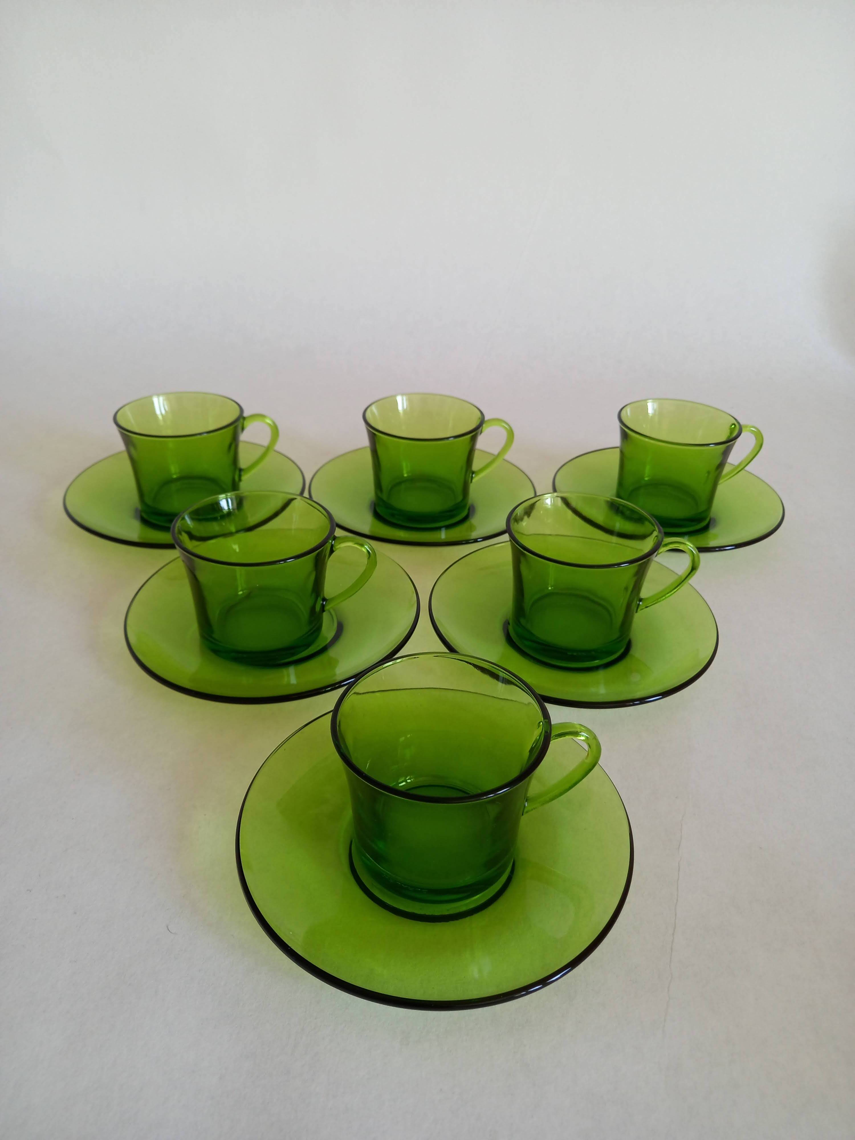 Set of 6 Duralex mugs