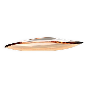 Mid-Century Cut Glass Ashtray attributed to Max Ingrand for Fontana Arte, Italy, 1950s