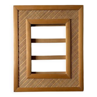 Handcrafted bamboo frame