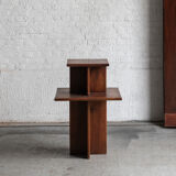 Pied de stalle, display side table in art deco style, France, 1940s