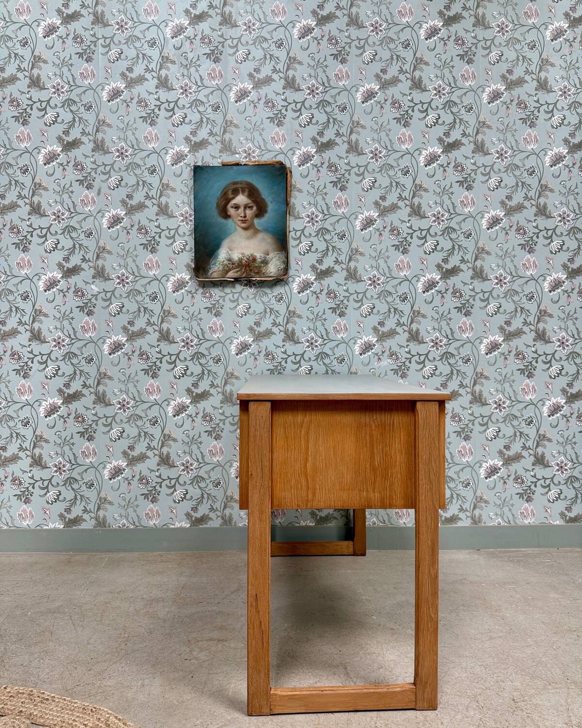 Oak desk from the 70s (renovated)