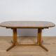 Mid-Century Oak Extendable Table by N. O. Møller for Gudme Furniture Factor