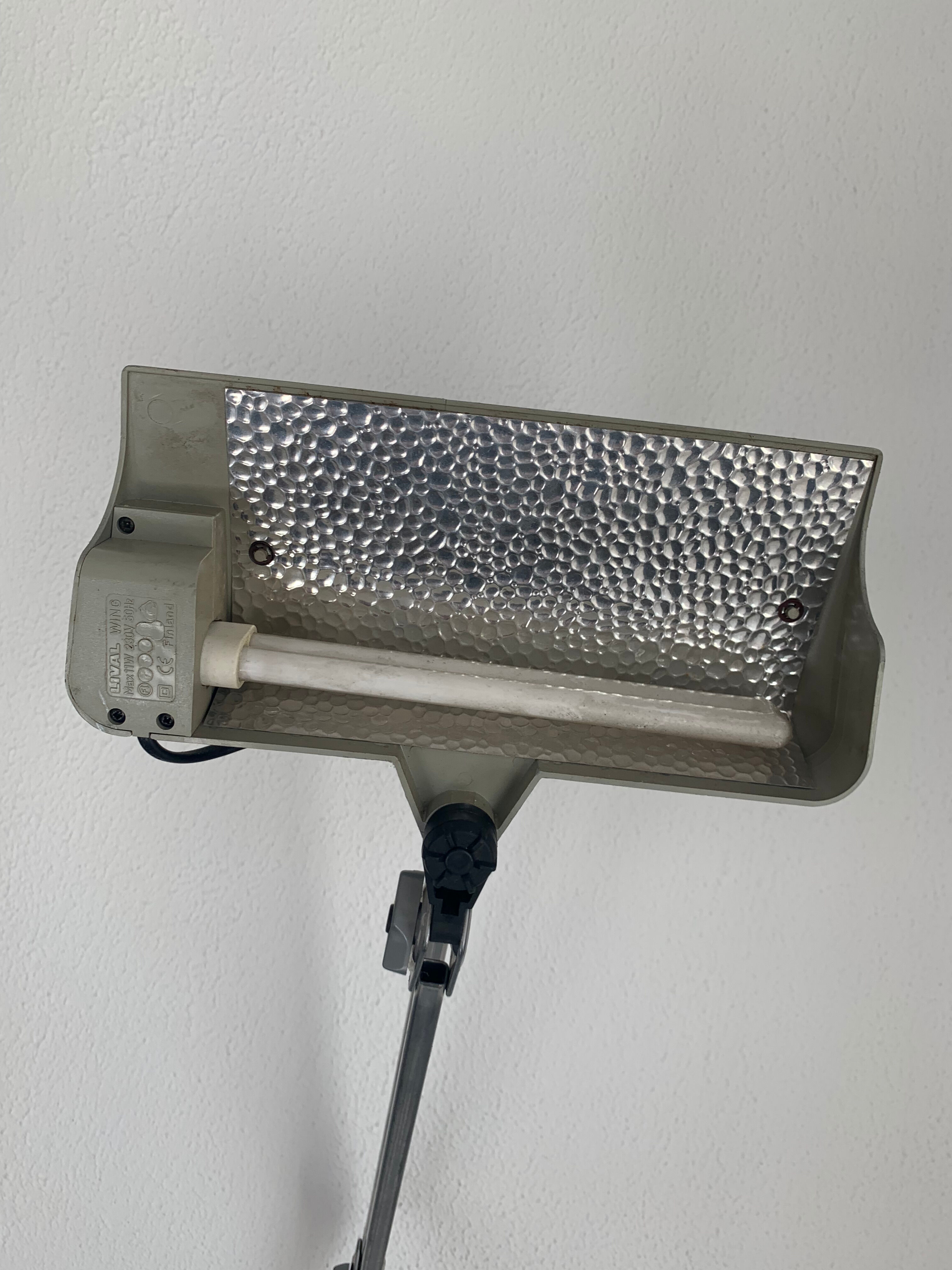 Vintage lamp 1980 architect Lival Wing Finland - 60 cm