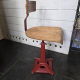 Singer chair with cast iron base