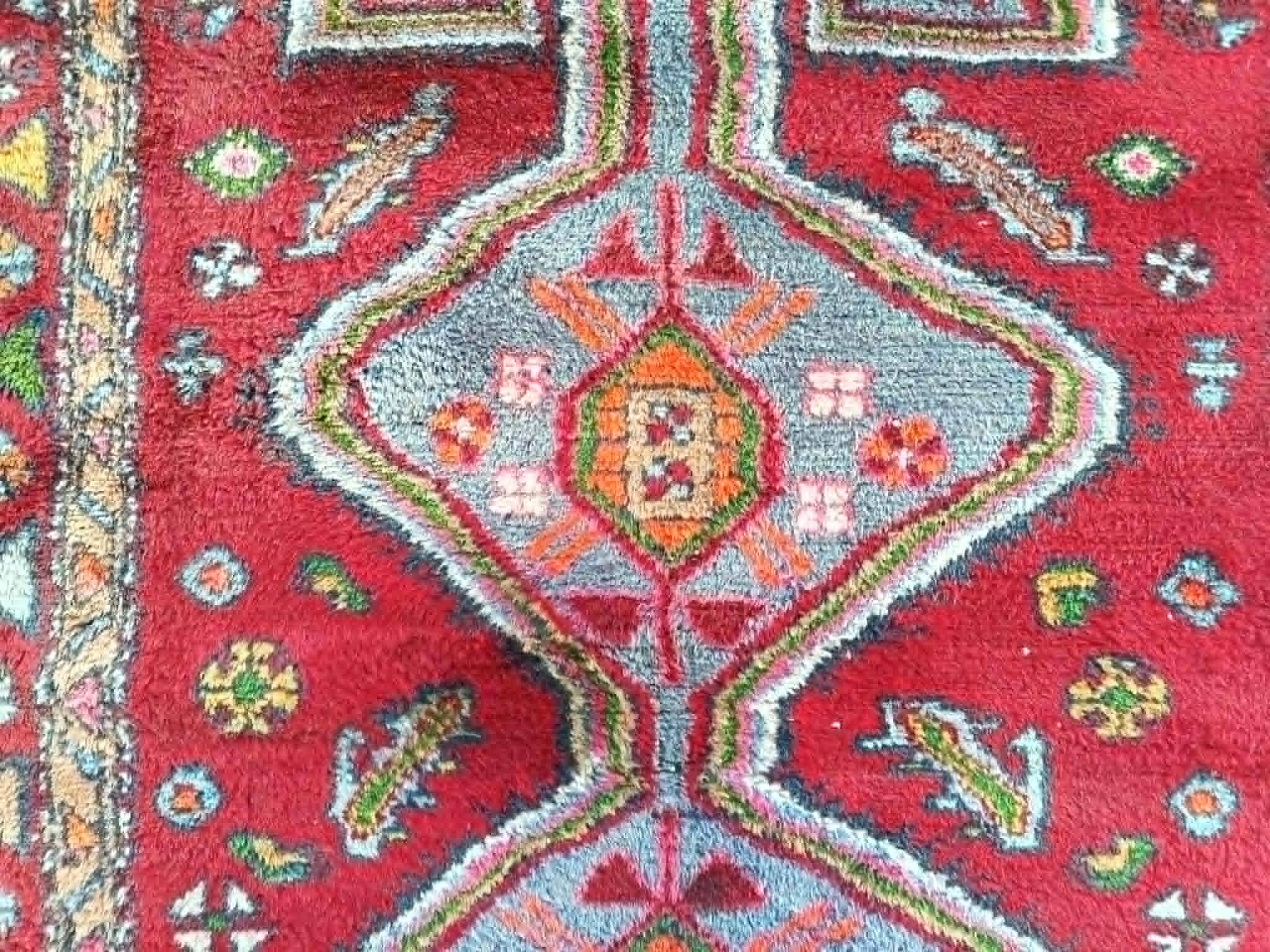 Tapis Persan Khamseh fait main