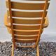 Clairitex 70s Adjustable Wooden Armchair with 3 Positions