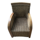 Rattan armchair