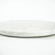 Marble platter with modernist Bauhaus-inspired form, Europe, 1970s