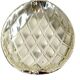 Silver plated pineapple bowls set of 3 mid century modern seventies  as new 40cm