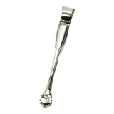 Silver-plated sugar or ice tongs — Ercuis model Pearls