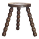Vintage stool, tripod stool, occasional stool, wooden plant stand,