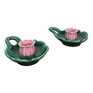 duo de bougeoir Barbotine