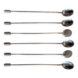 Set of 6 cocktail spoons