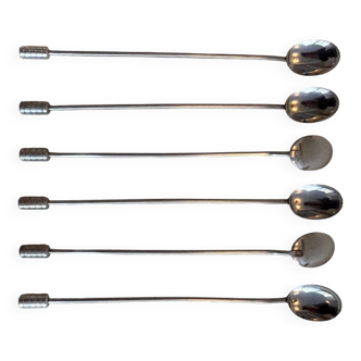 Set of 6 cocktail spoons