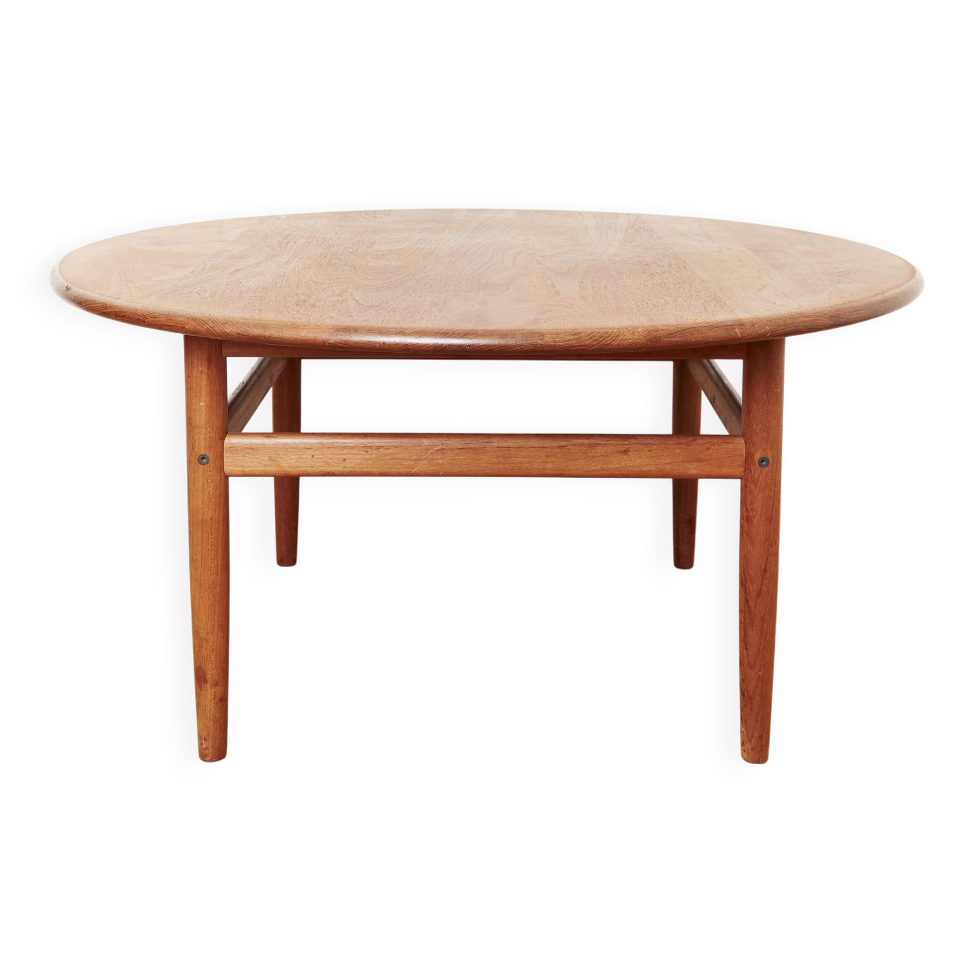 Table basse vintage par Niels Bach pour Niels Bach As, années 1960