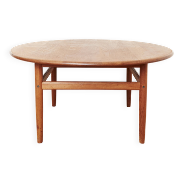 Table basse vintage par Niels Bach pour Niels Bach As, années 1960.
