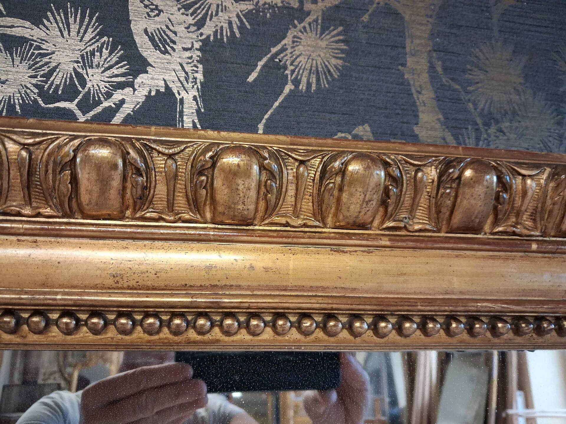 Miroir époque louis Philippe 141 x 112