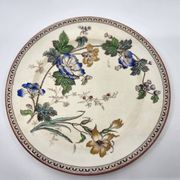 Victorian plate set by Brownfield & Sons model "Texas" England 1880