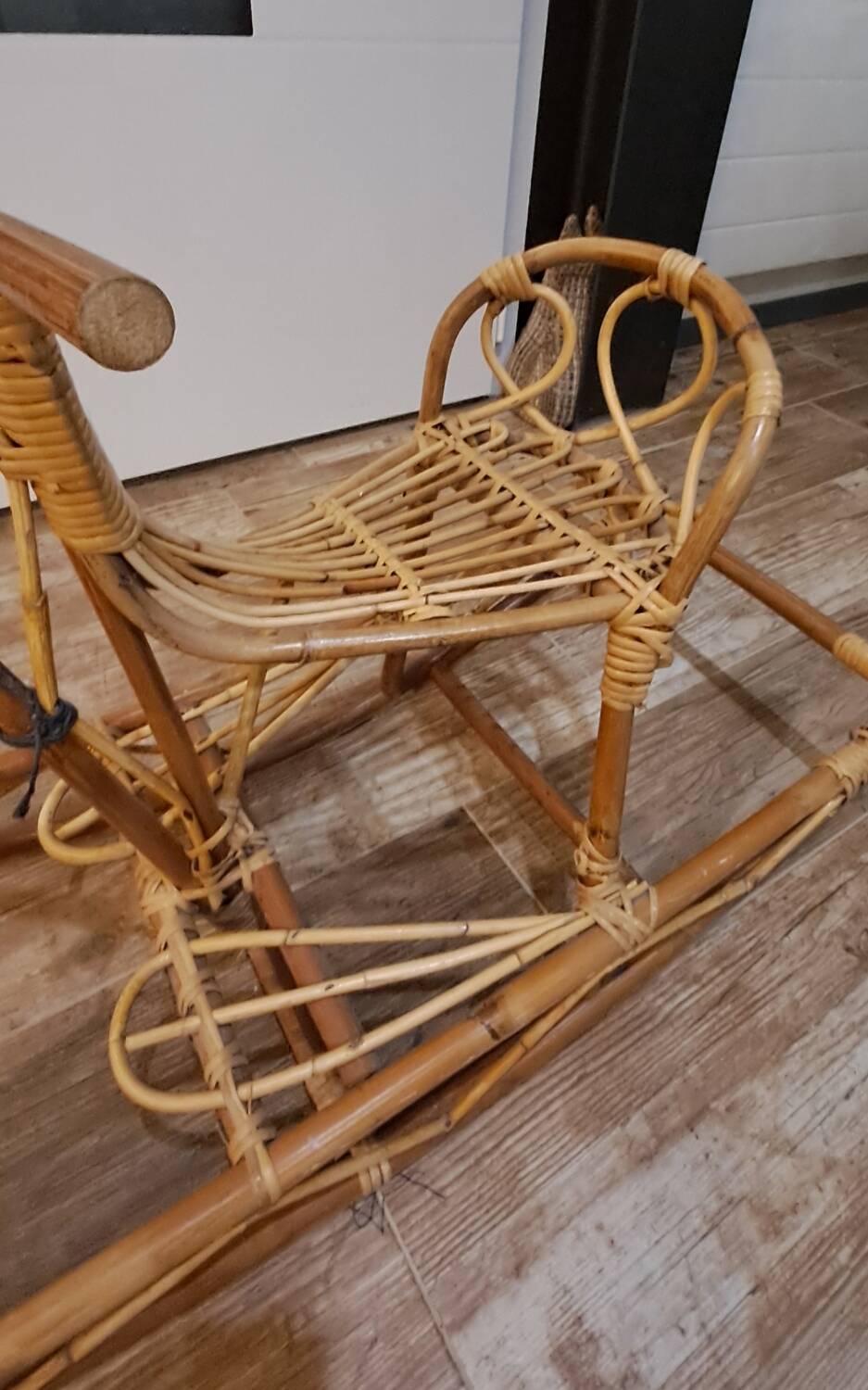 Rattan Rocking Horse