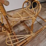 Rattan Rocking Horse