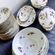 Antique table service in Limoges porcelain by F. Legrand, period A.
