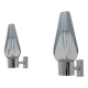 Pair of Mid-century Modern Murano Glass Sconces by Flavio Poli for Seguso