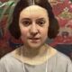 Portrait of a young woman from the 1930s.