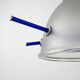 Italian designer pendant lamp with murano glass