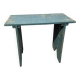 Small rustic pine bench