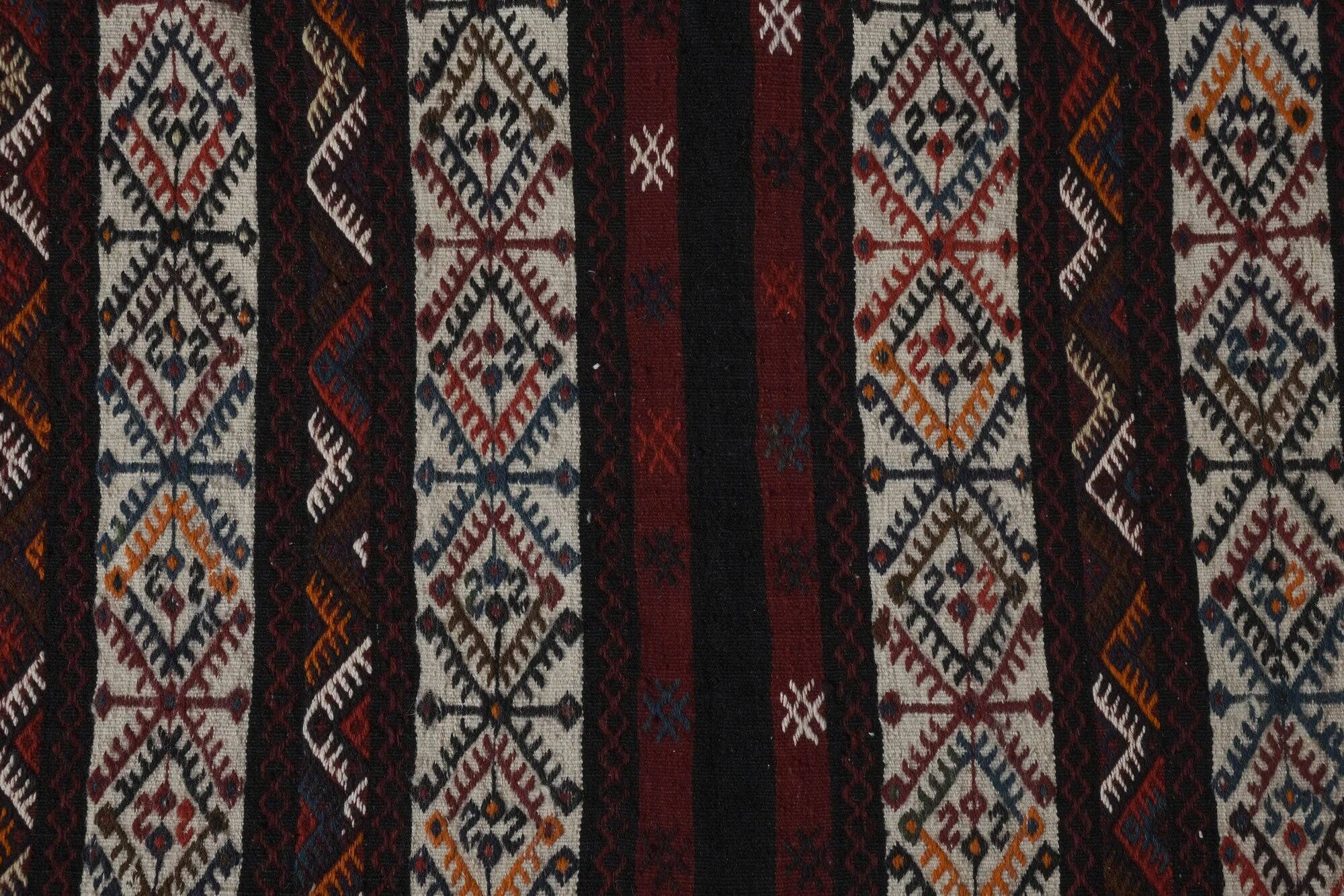 Vintage Turkish hallway rug 64x894 cm
