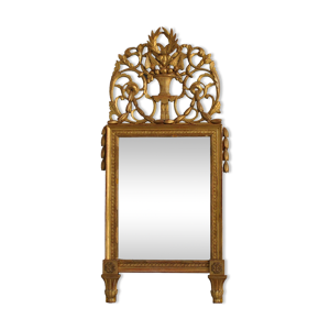 Miroir en bois doré