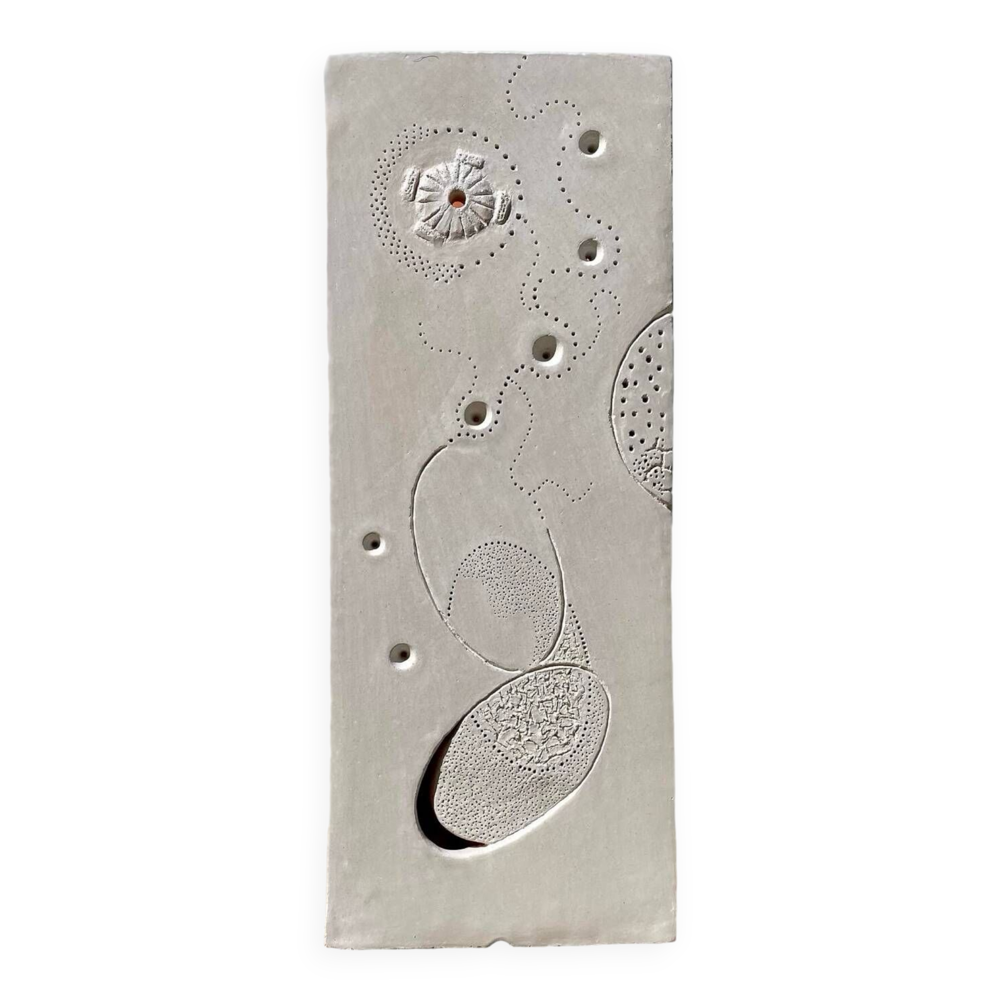 Mood lamp. Sandstone sculpture. Unique piece. Handmade