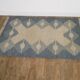 Scandinavian carpet "rollakan" in wool 1960
