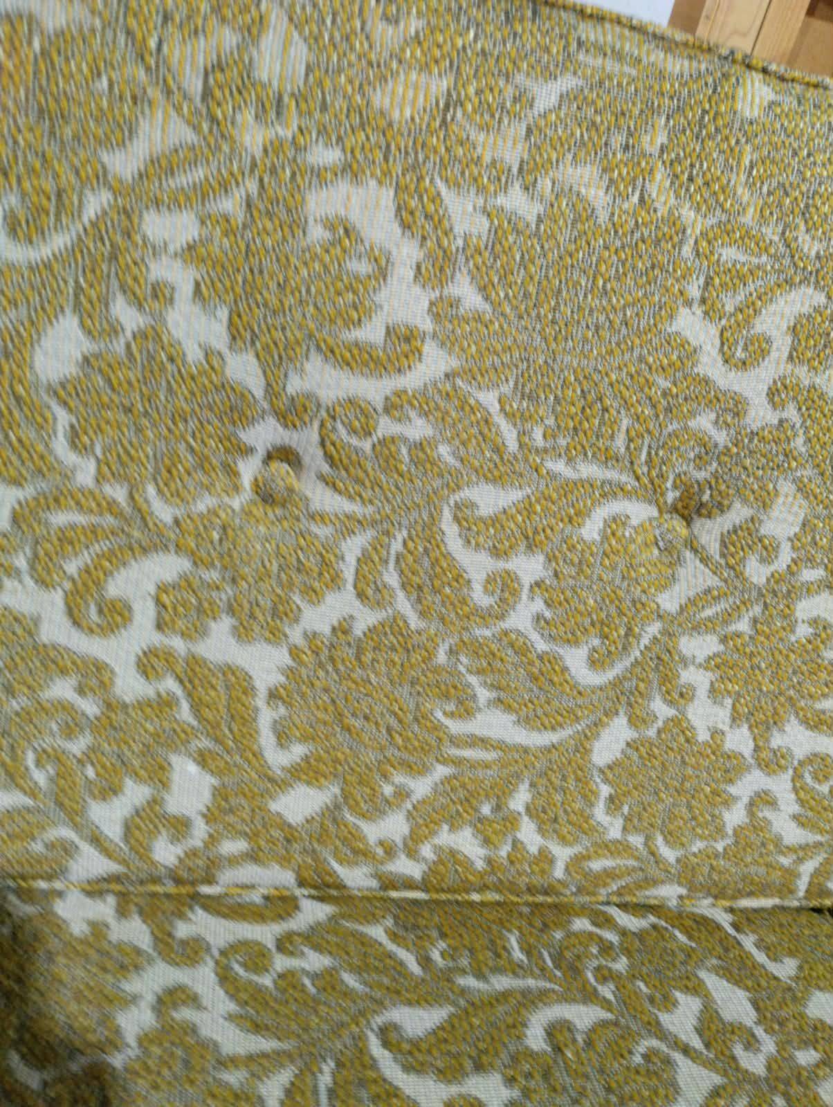 Mid-century upholstered folding sofa, 1970s, Central Europe