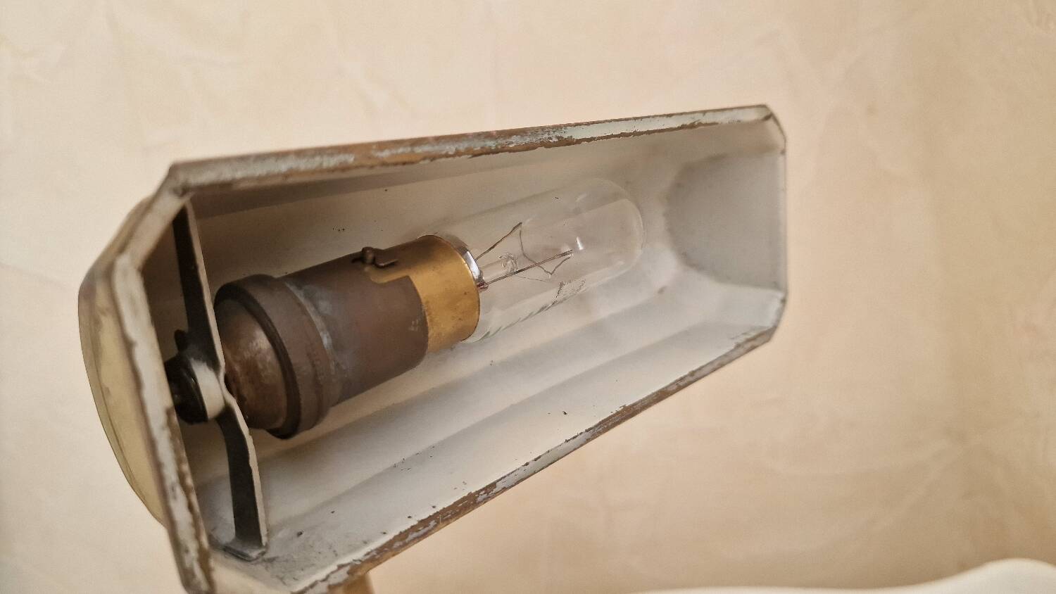 Vintage métal ,lampe de table