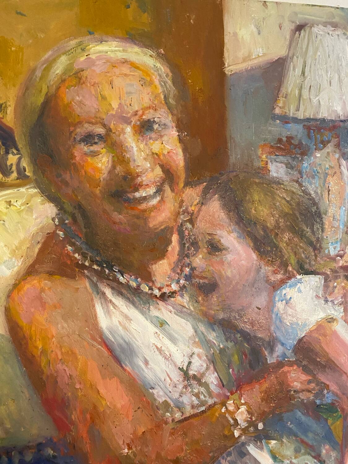 Family portrait signed Landauer