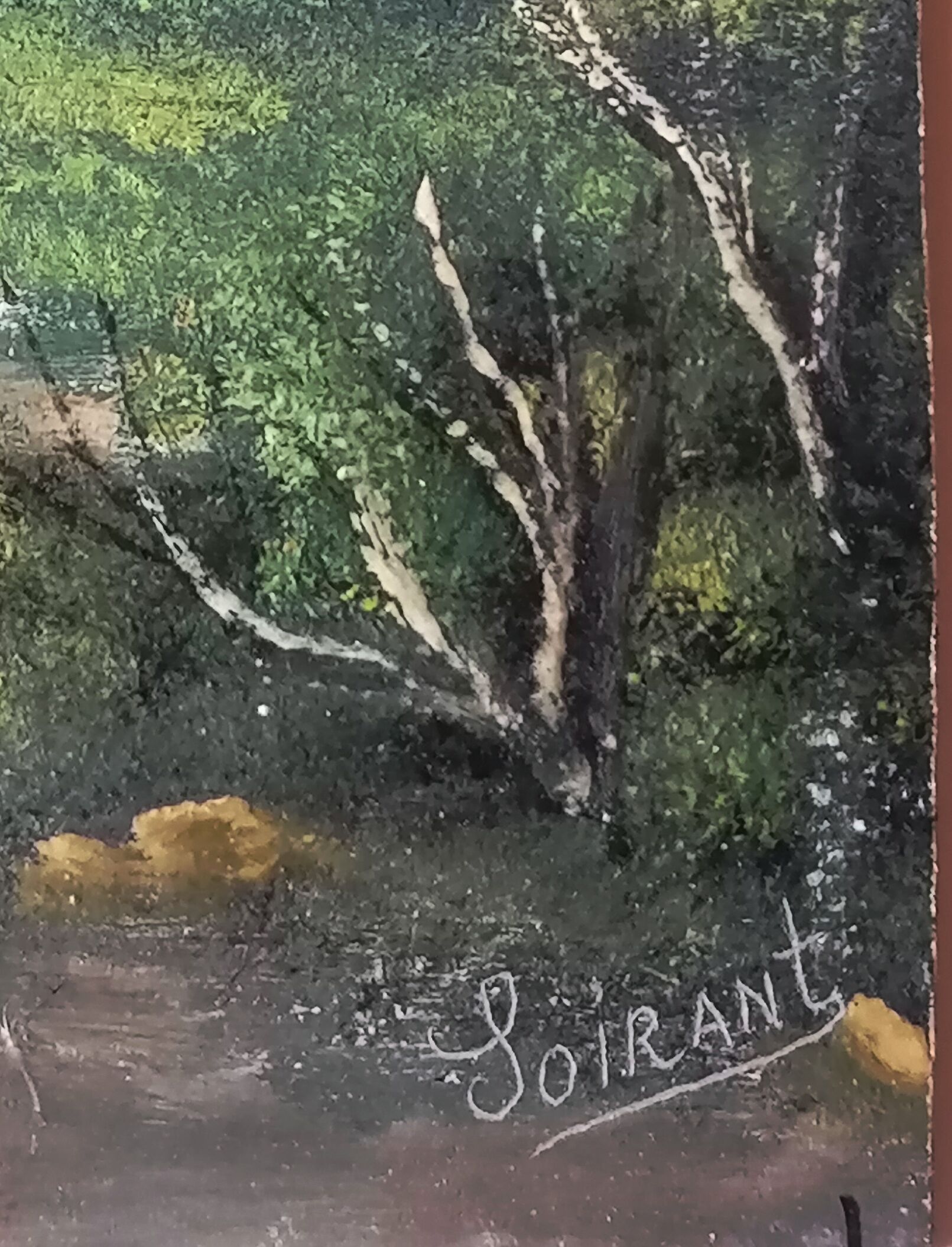 Painting by Soirant 19th century
