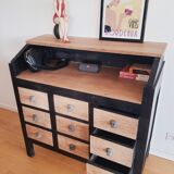 Apothecary cabinet with drawers