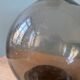 Old smoked glass liquor decanter